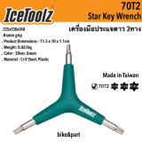 Photo de Icetoolz clé torx en étoile T25 T30 T40 70T2